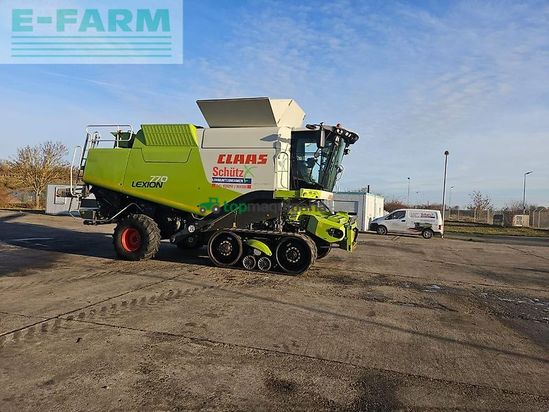 Cosechadora de Cereal - Claas - lexion 770 terra trac