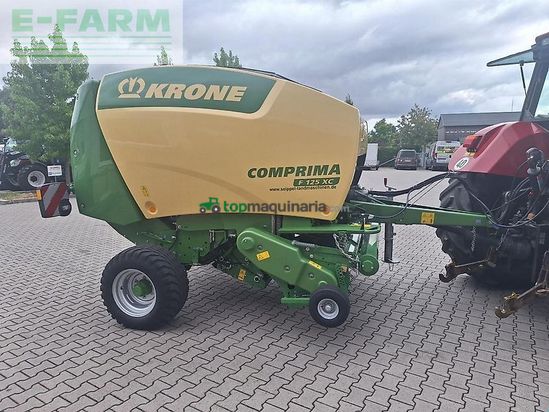 Empacadora gigant - Krone - comprima f 125 xc demo