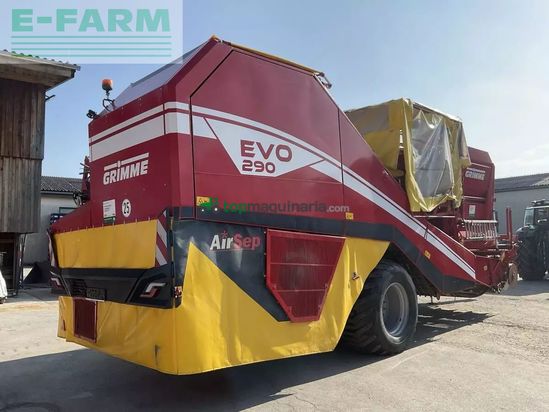 Cosechadora - arrancadora de patata - Grimme - evo 290 airsep