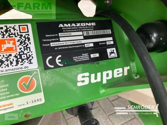 Esparcidor - Amazone - za-v profis control 2700
