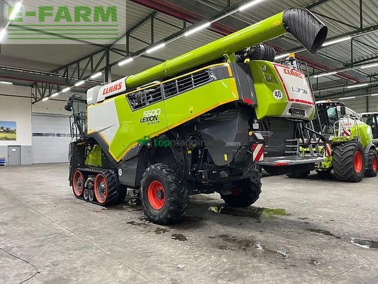 Cosechadora de Cereal - Claas - lexion 5500 terratrac