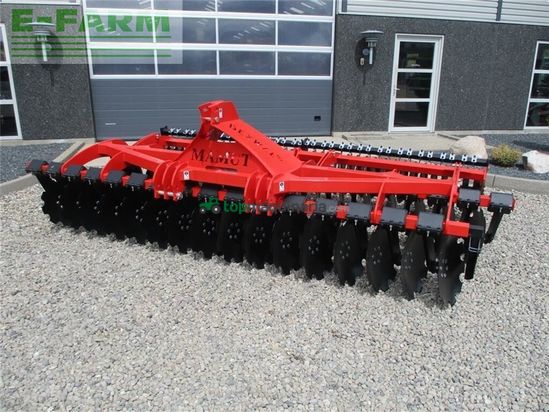 Grada de disco -  - mamut 4 m med v-rings pakker og 560mm talerkner