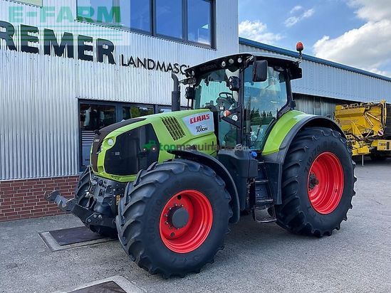 Tractor agrícola - Claas - axion 810 trimble ptg-regelanlage