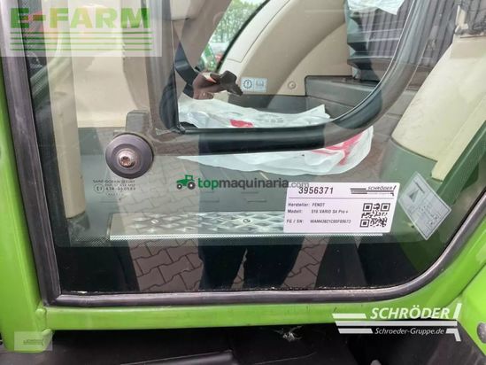 Tractor agrícola - Fendt - 516 s4 profi plus | rtk