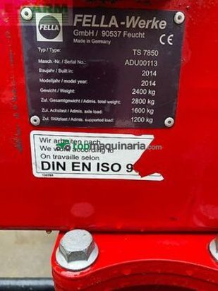 Henificador - Fella - ts7850