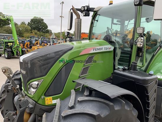 Tractor agrícola - Fendt - 724 profi plus tractor (st23854)