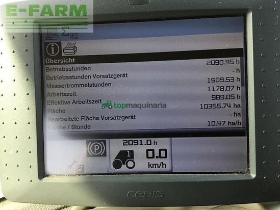 Cosechadora de Cereal - Claas - jaguar 960