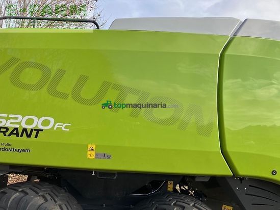 Empacadora gigant - Claas - quadrant 5200 fc tandem