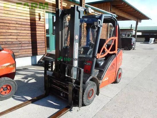 Elevadora - Linde - h25d-01 triplex 4,7m + ss + zv