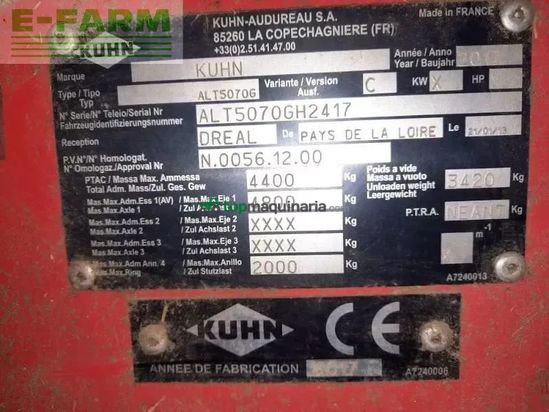 Esparcidor - Kuhn - altor5070m-gl