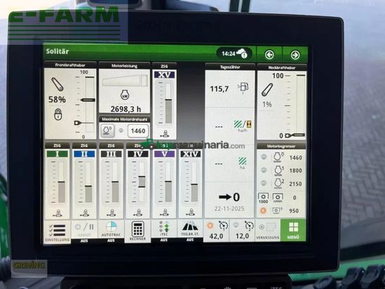 Tractor agrícola - John Deere - 7r330