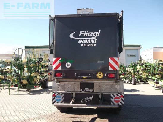 Cinta transportadora de forraje - Fliegl - asw 271 gigant