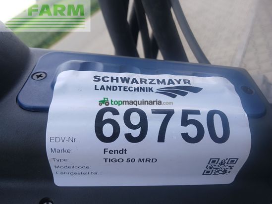 Cinta transportadora de forraje - Fendt - tigo 50 mrd