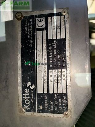 Cuba de purin - Kotte - vtr 24