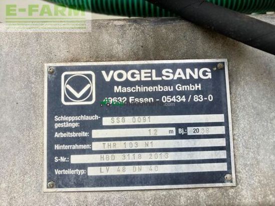 Cisterna - Eisele - fw 240/160 mit vogelsang 12m schleppschlauch