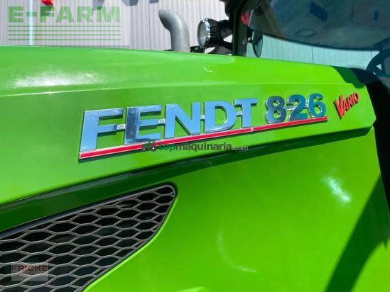 Tractor agrícola - Fendt - vario 826