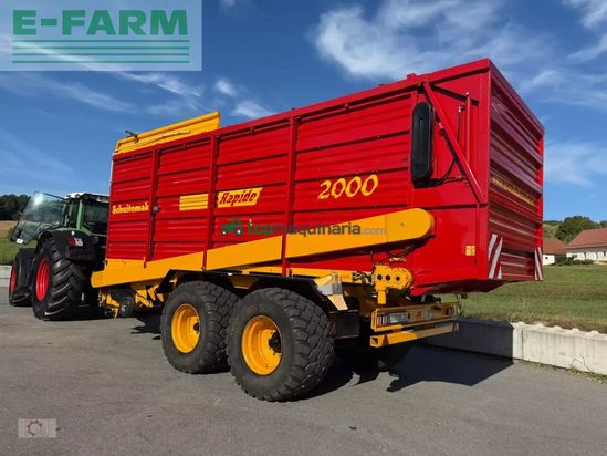Remolqu agrícola - Schuitemaker - rapide 2000 sw