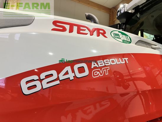 Tractor agrícola - Steyr - 6240 absolut cvt CVT
