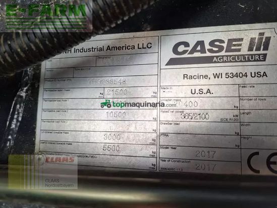 Cosechadora de Cereal - Case IH - gebr. mähdrescher af7240 case