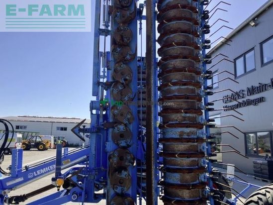 Grada de disco - Lemken - zirkon 12 mit fahrwerk
