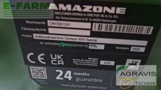 Sembradora - Amazone - centaya 3000 special