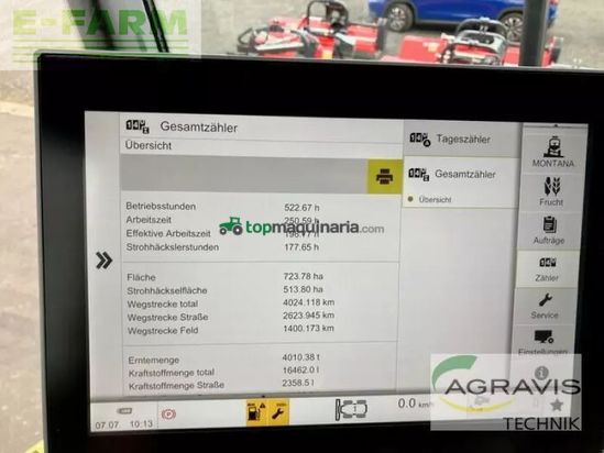 Cosechadora de Cereal - Claas - trion 730 montana