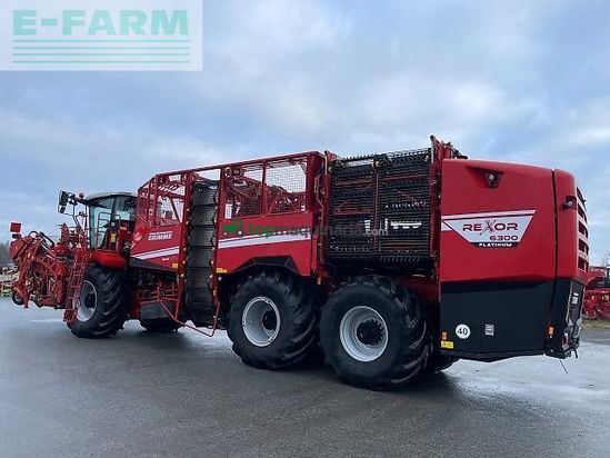 Cosechadora de Cereal - Grimme - rexor 6300 platinum