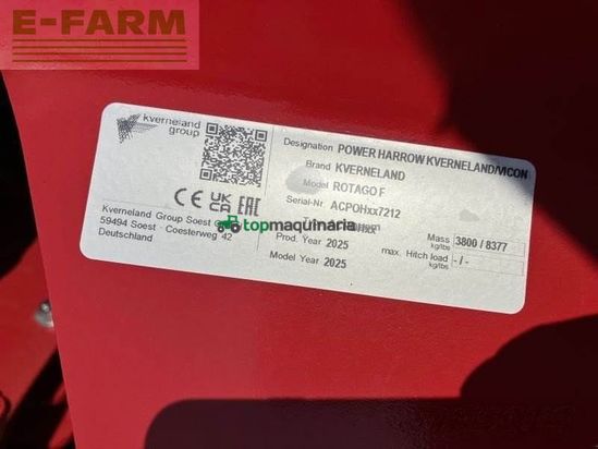 Grada de disco - Kverneland - rotago 4060 f
