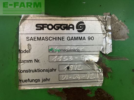 Sembradora monograno mecanica - Sfoggia - gamma 90 4-reihig