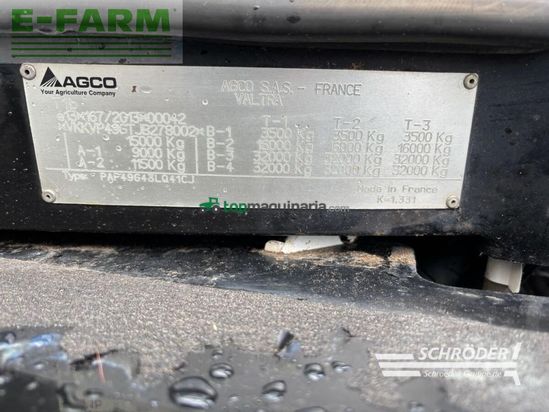 Tractor agrícola - Valtra - s 394 - rüfa