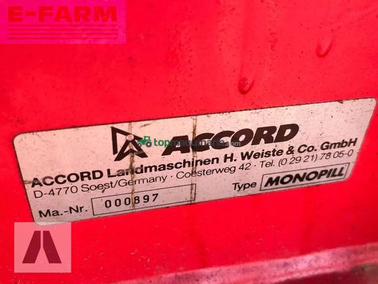 Sembradora monograno mecanica - Accord - monopill-zuckerrübensägerät