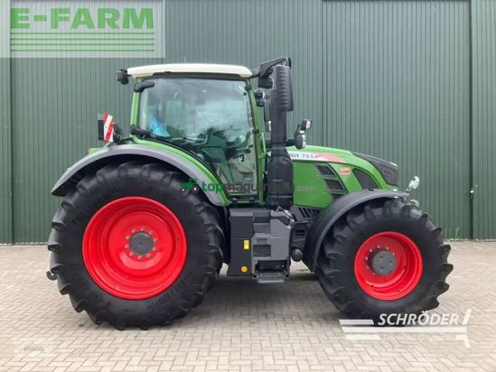 Tractor agrícola - Fendt - 724 vario s4 profi plus ProfiPlus