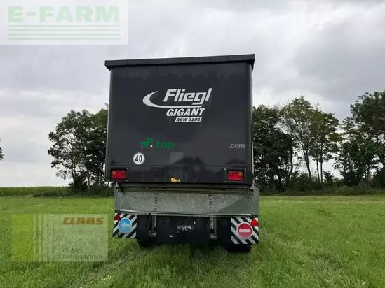 Cinta transportadora de forraje - Fliegl - gigant asw 3101