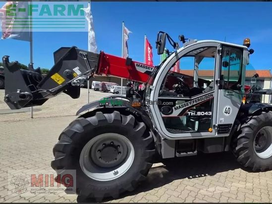 Minicargadora -  - massey ferguson th 8043