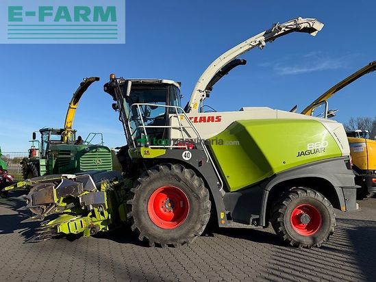 Cosechadora de Cereal - Claas - jaguar 860 4-trac