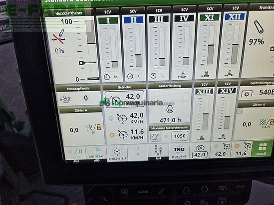 Tractor agrícola - John Deere - 6r130 traktor