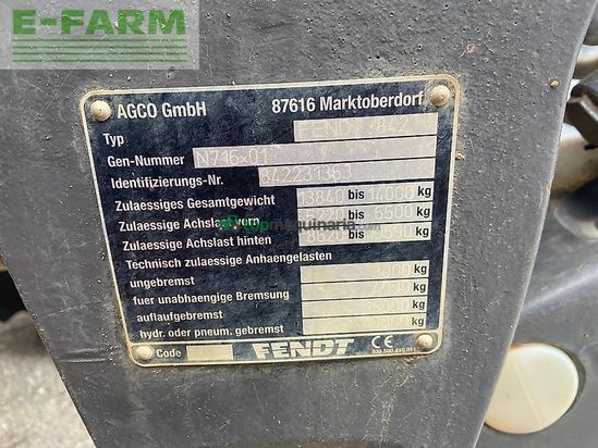 Tractor agrícola - Fendt - 828 vario