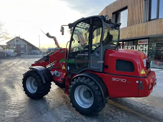Telescopica - Weidemann - 3070cx80 teleradlader 3100h, 30km/h 100l hydr.