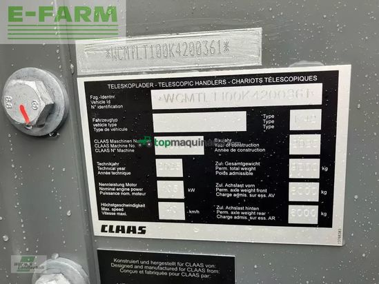 Telescopica - Claas - scorpion 742 ne