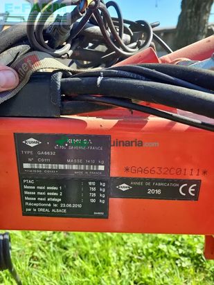 Rastrillo - Kuhn - ga6632 masterdrive