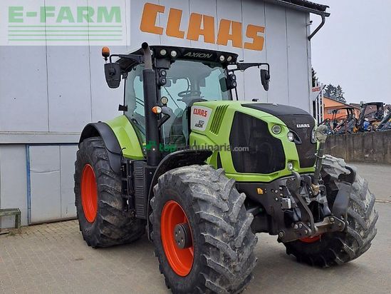 Tractor agrícola - Claas - axion 870 c-matic CMATIC
