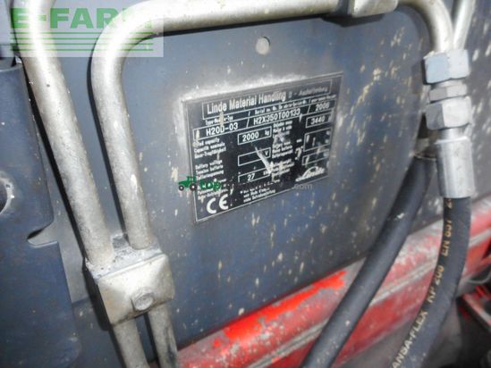 Elevadora - Linde - h20d-03 triplex 4,7m + ss + kabine mit heizung