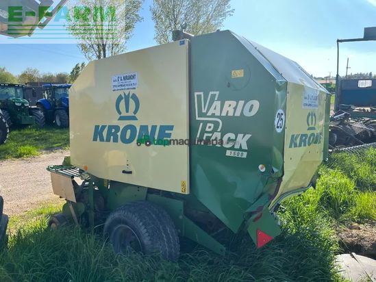 Empacadora gigant - Krone - variopack 1500