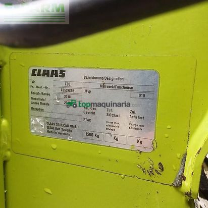 Cortacésped manual - Claas - disco 3200 c contour