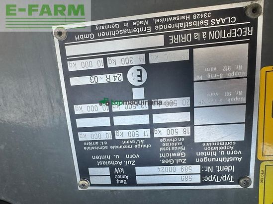 Cosechadora de Cereal - Claas - lexion 600