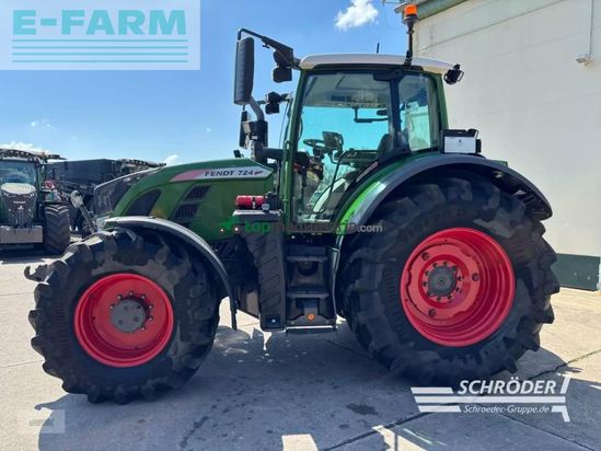 Tractor agrícola - Fendt - 724 vario s4 profi plus