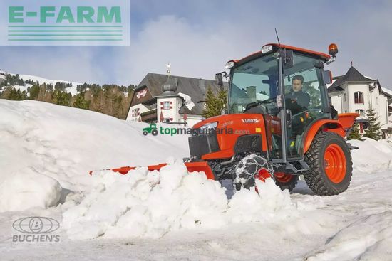 Tractor agrícola - Kubota - b2-231h cab ab 0,99% winterdienstpaket