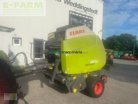 Empacadora gigant - Claas - variant 380 rc pro