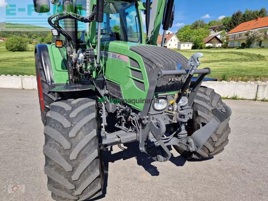 Tractor agrícola - Fendt - 309 vario tms waage im frontlader 312 311 310