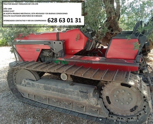 Tractor cadena - Massey Ferguson - mf 376-cfr